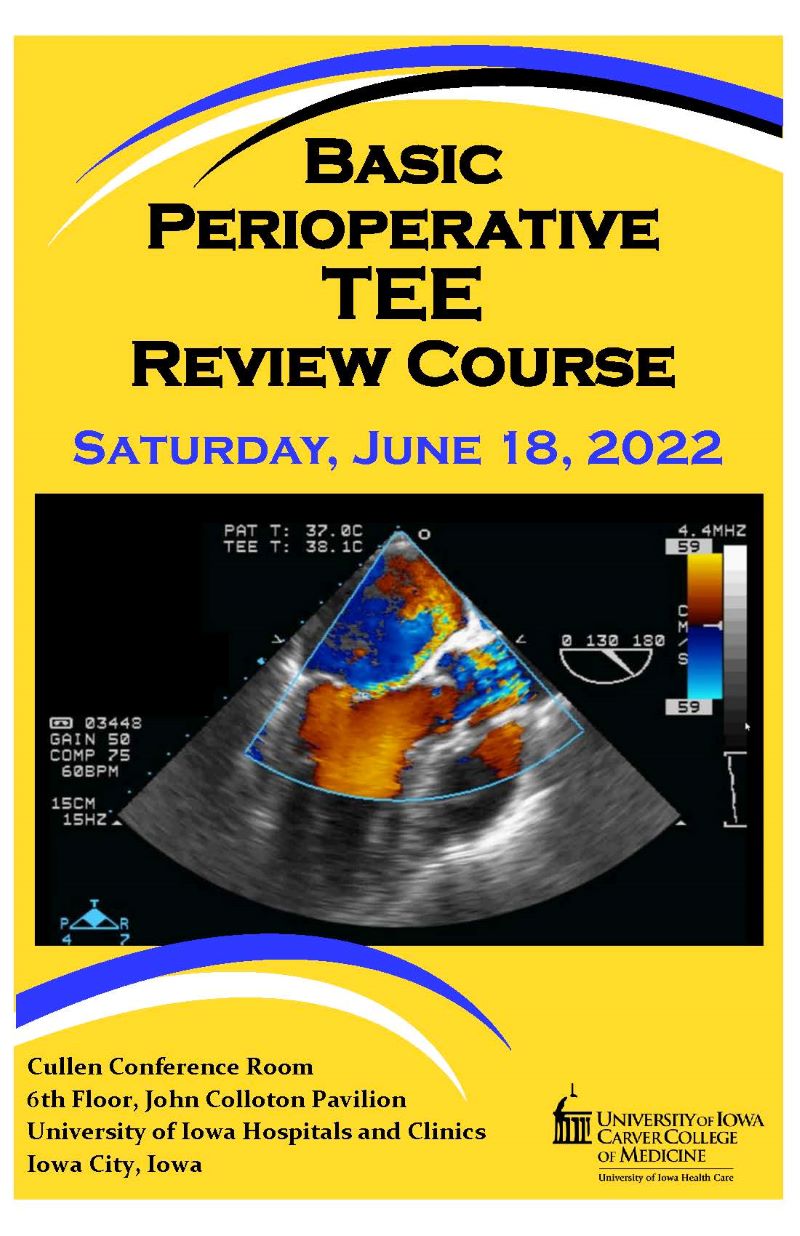 Basic Perioperative TEE Review Course Banner